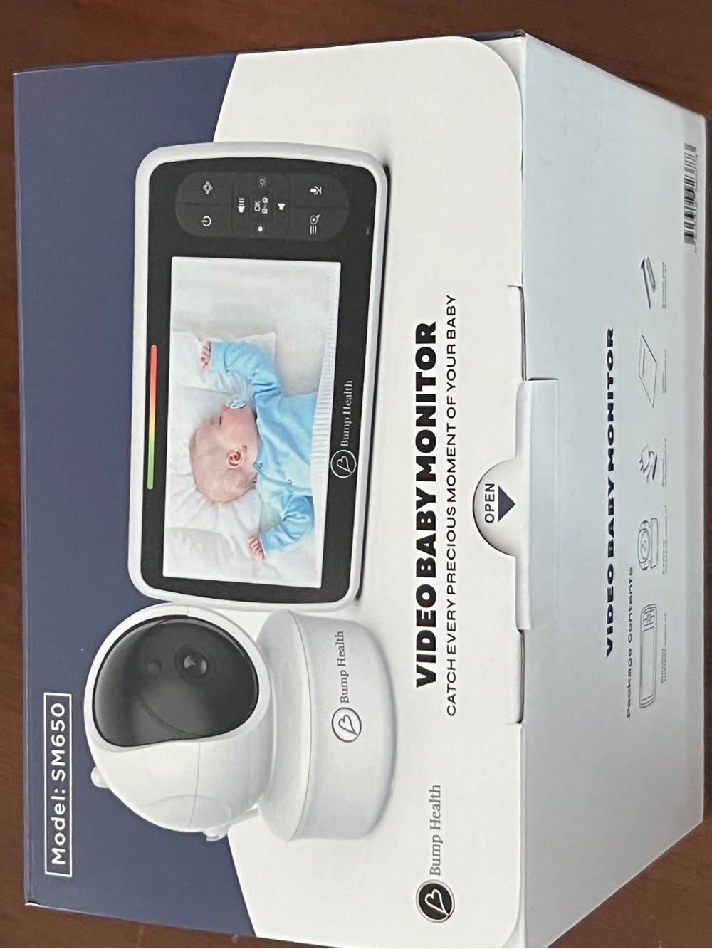 White Video Baby Monitor - SM650